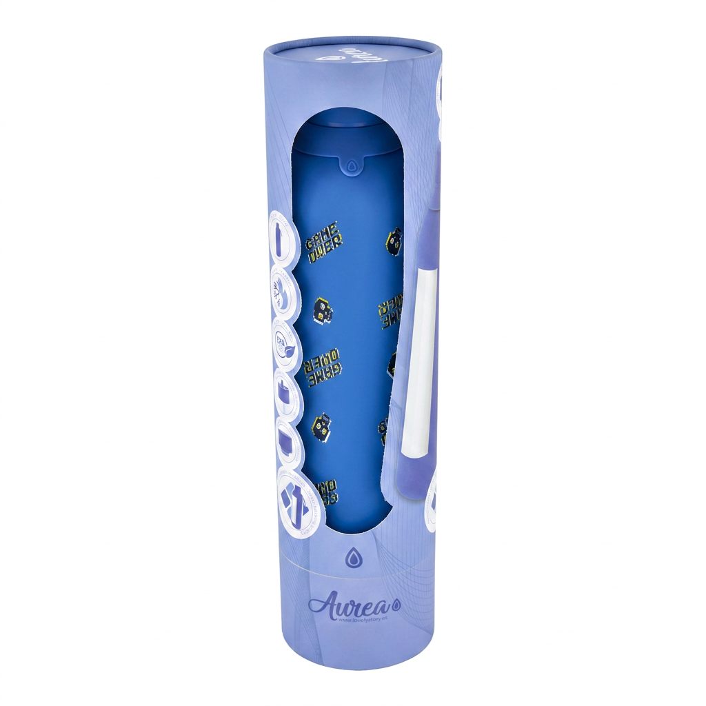 Botella Térmica de Acero Inoxidable con Interior Cerámico y Doble Tapón – Arcade Skull | Aurea