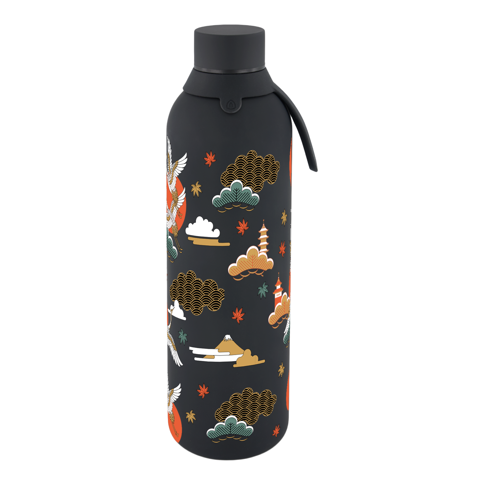 Botella Térmica de Acero Inoxidable con Interior Cerámico y Doble Tapón – Tokyo Sky | Aurea