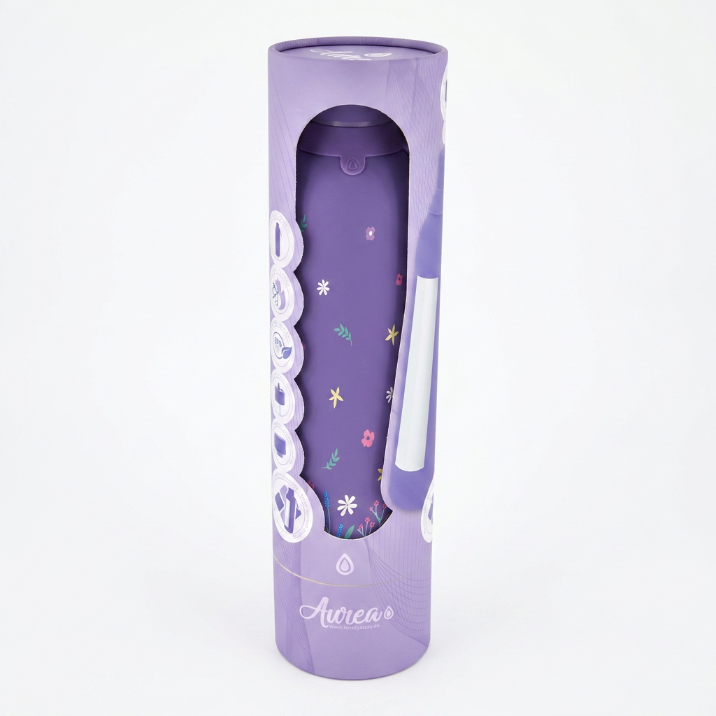 Botella Térmica de Acero Inoxidable con Interior Cerámico y Doble Tapón – Sweet Breeze | Aurea
