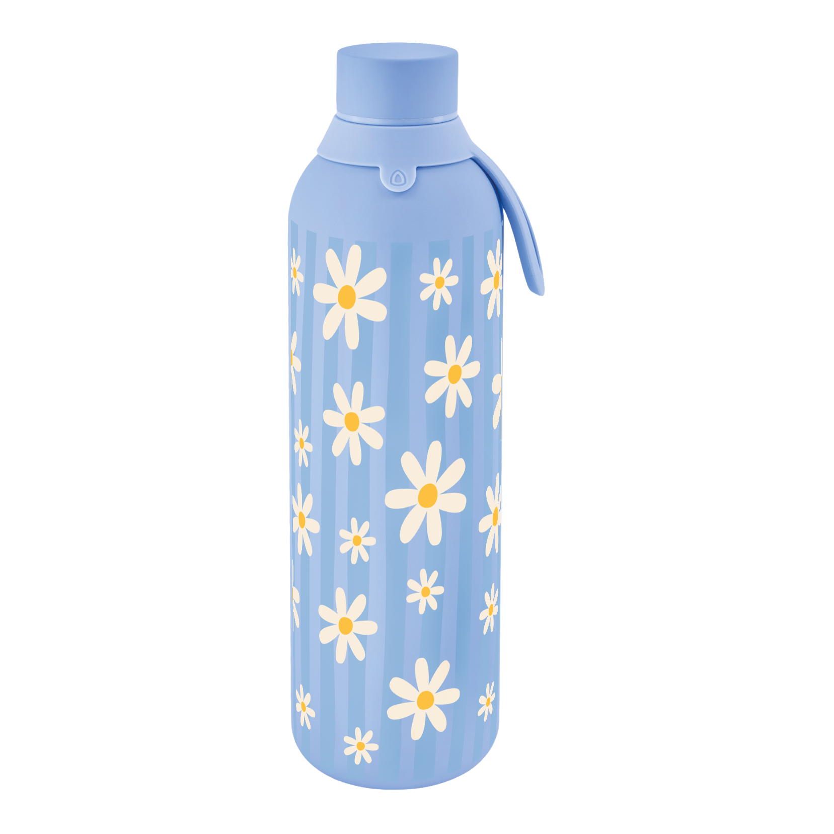 Botella Térmica de Acero Inoxidable con Interior Cerámico y Doble Tapón – Floral Picnic | Aurea