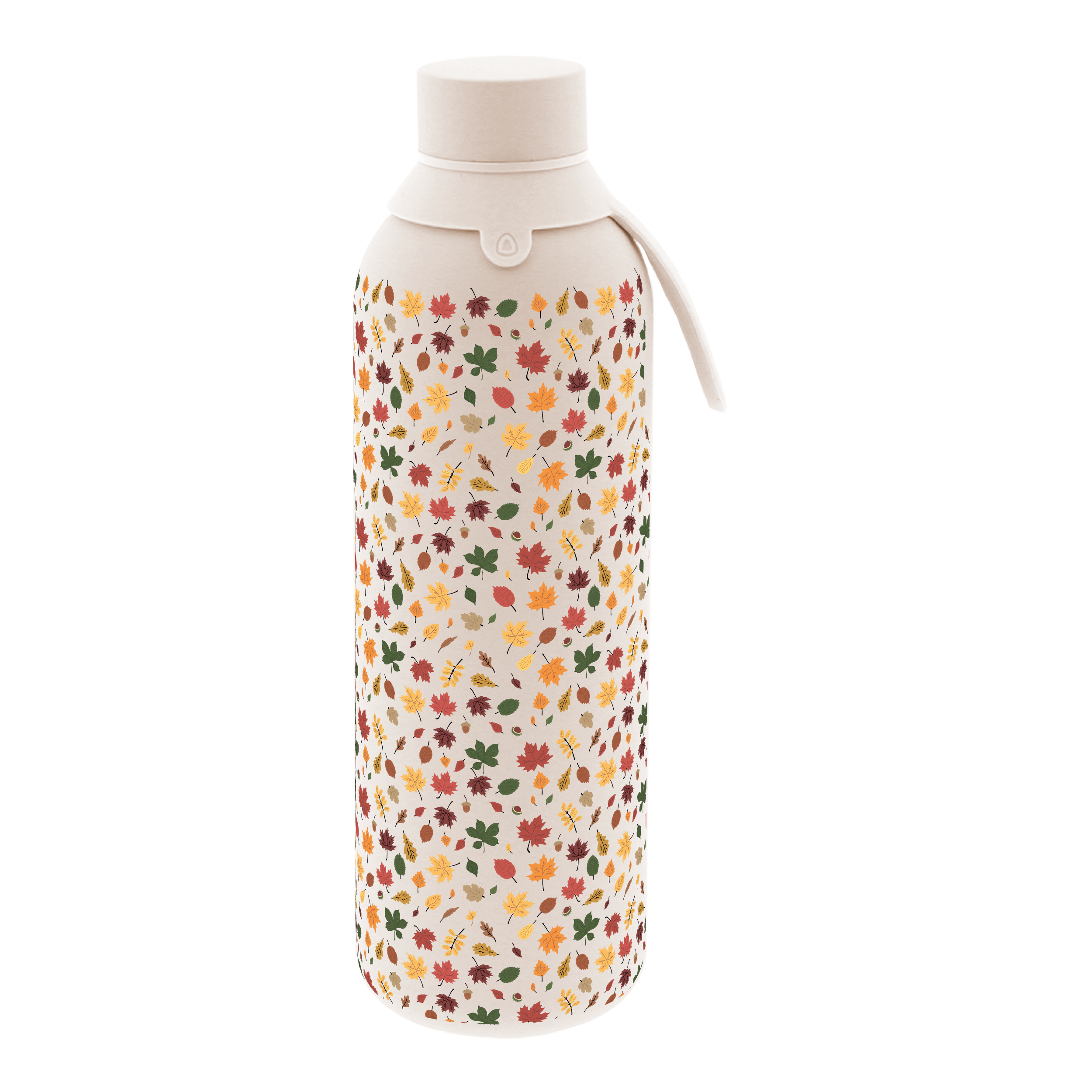 Botella Térmica de Acero Inoxidable con Interior Cerámico y Doble Tapón – Autumn Vibes | Aurea