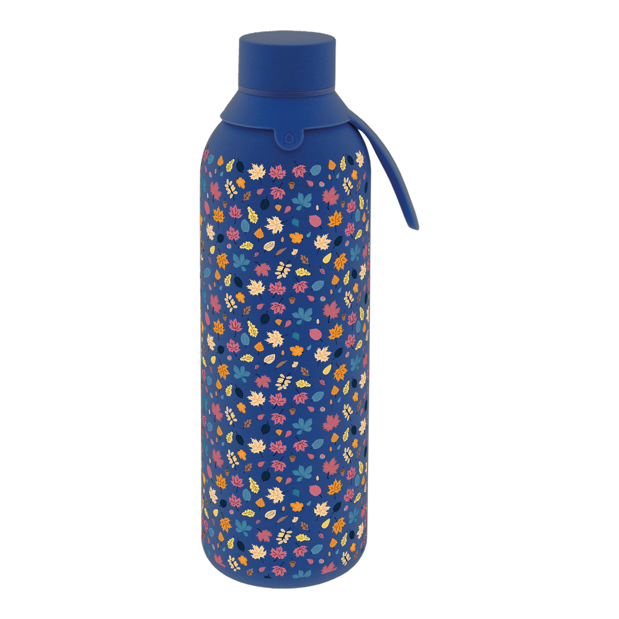 Botella Térmica de Acero Inoxidable con Interior Cerámico y Doble Tapón – Autumn Vibes | Aurea