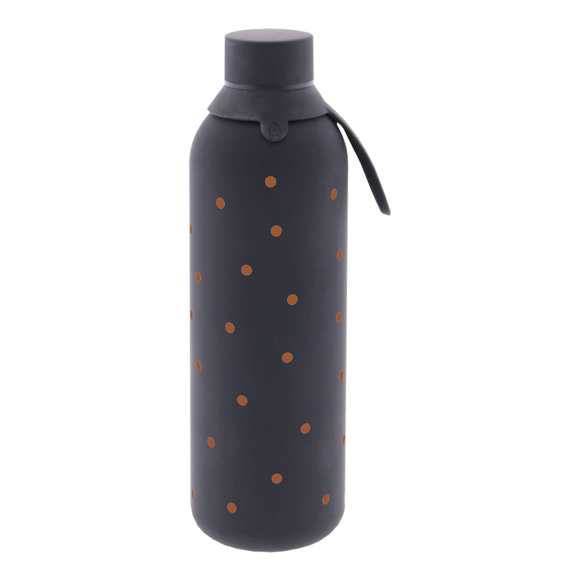 Botella Térmica de Acero Inoxidable con Interior Cerámico y Doble Tapón – Petite Dots | Aurea