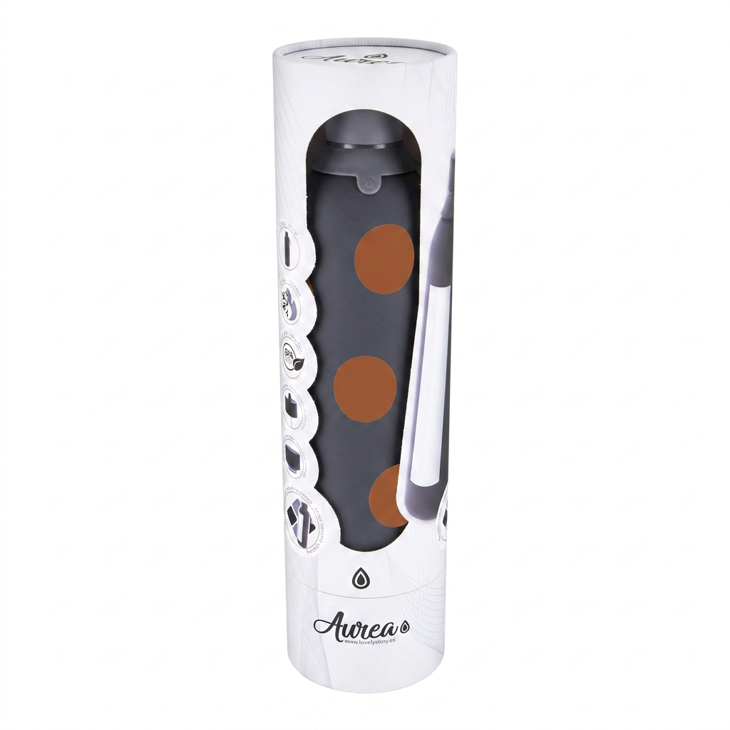 Botella Térmica de Acero Inoxidable con Interior Cerámico y Doble Tapón – Bold Dots | Aurea