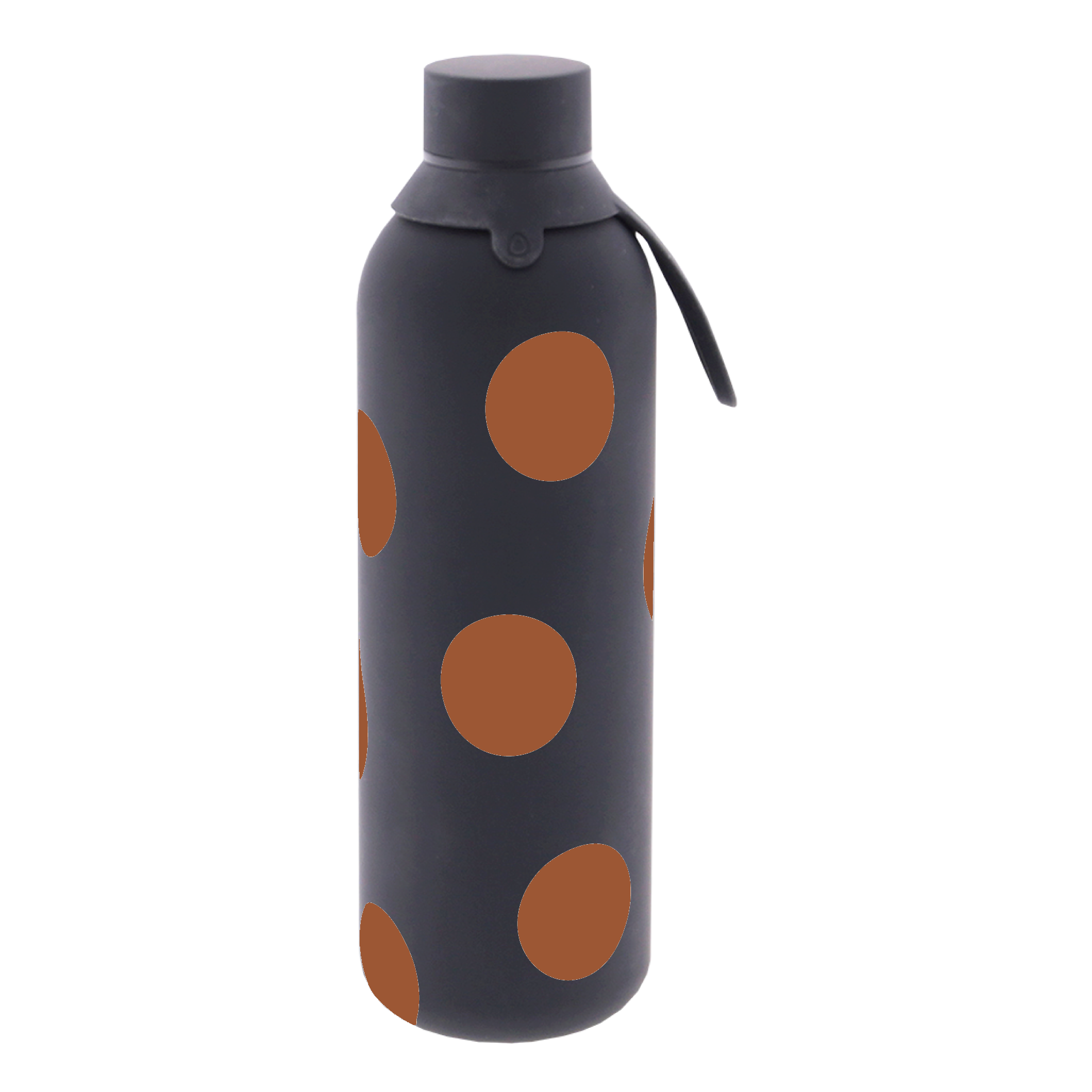 Botella Térmica de Acero Inoxidable con Interior Cerámico y Doble Tapón – Bold Dots | Aurea