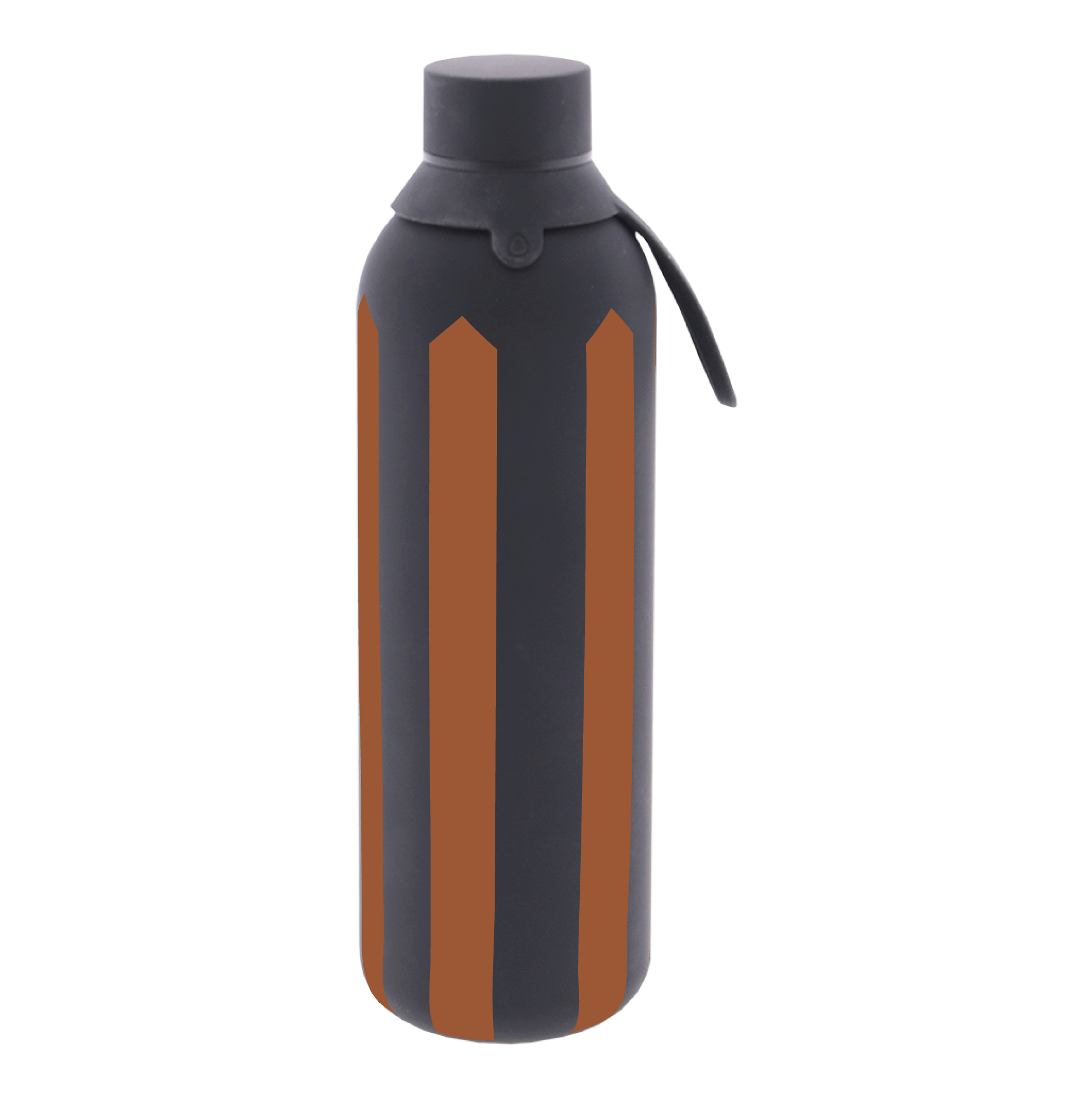 Botella Térmica de Acero Inoxidable con Interior Cerámico y Doble Tapón – Linear | Aurea