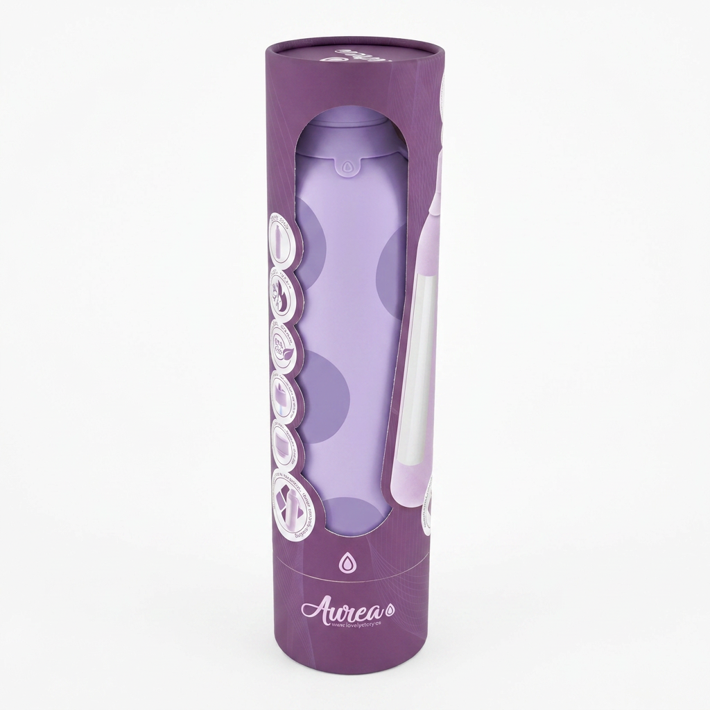 Botella Térmica de Acero Inoxidable con Interior Cerámico y Doble Tapón – Happy Dots | Aurea