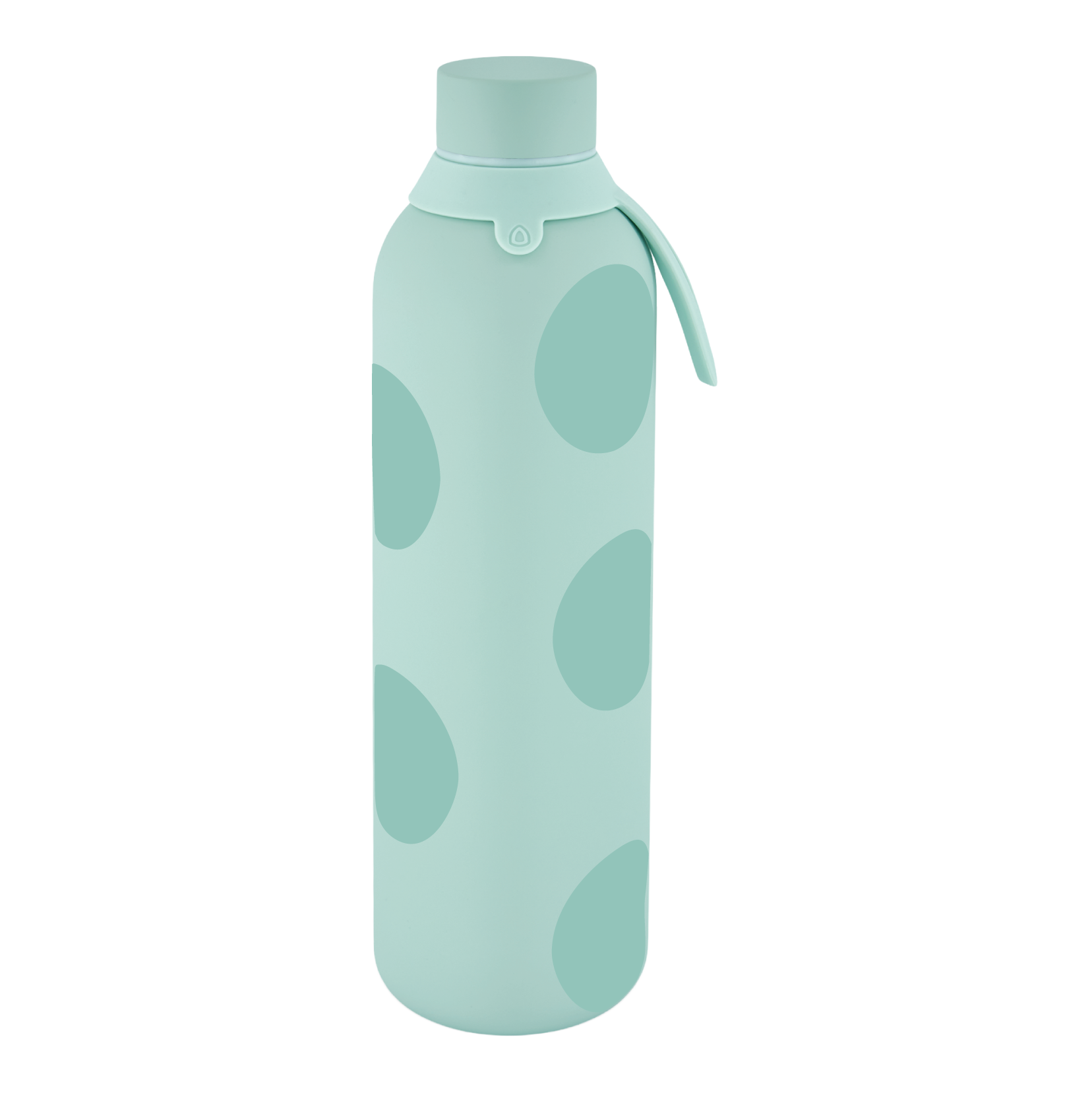 Botella Térmica de Acero Inoxidable con Interior Cerámico y Doble Tapón – Happy Dots | Aurea