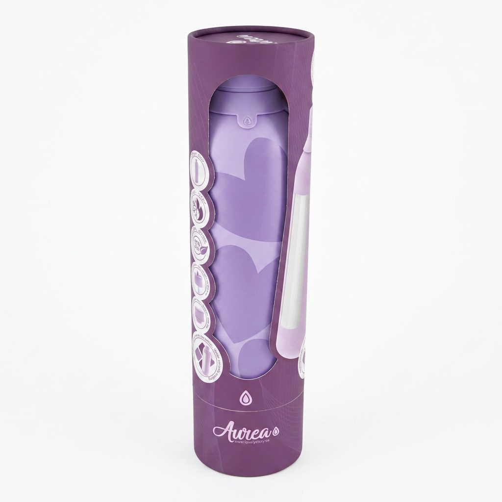 Botella Térmica de Acero Inoxidable con Interior Cerámico y Doble Tapón – Sweet Love | Aurea