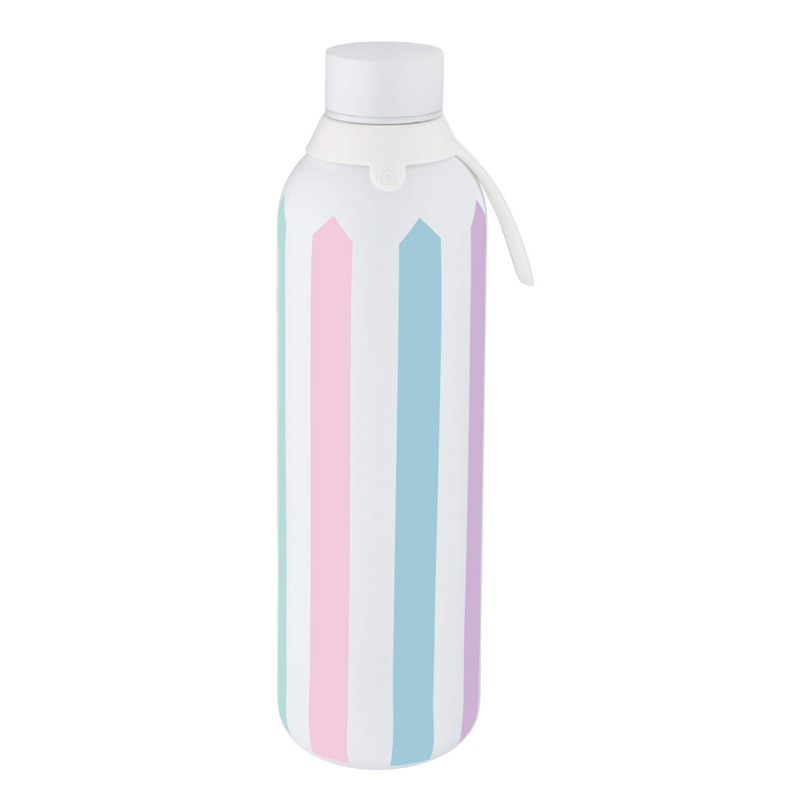 Botella Térmica de Acero Inoxidable con Interior Cerámico y Doble Tapón – Candy Lines | Aurea