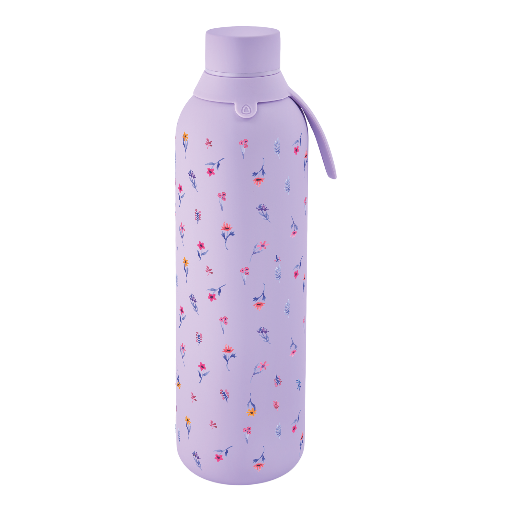 Botella Térmica de Acero Inoxidable con Interior Cerámico y Doble Tapón – Little Bloom | Aurea