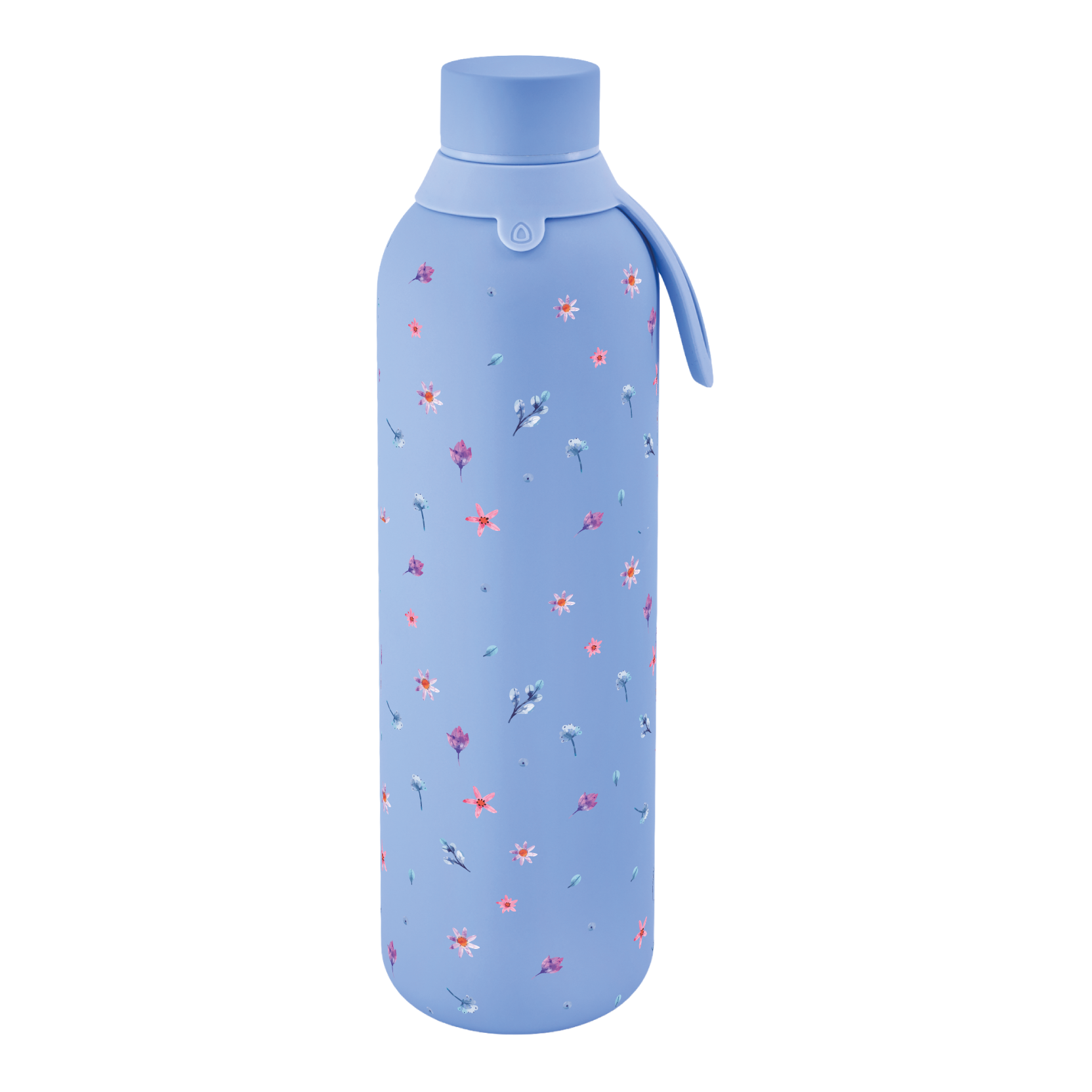 Botella Térmica de Acero Inoxidable con Interior Cerámico y Doble Tapón – Little Bloom | Aurea