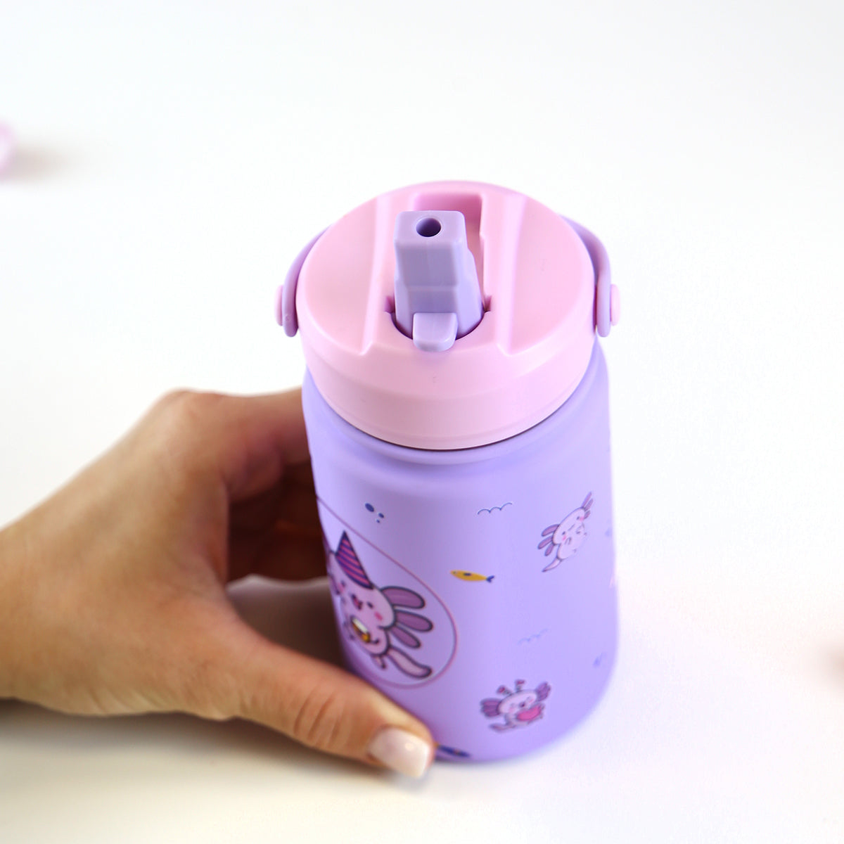 Botella infantil de acero inoxidable - Funny Axo