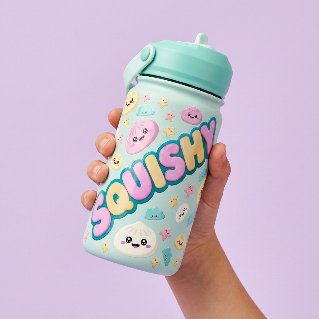 Botella Térmica de Acero Inoxidable con Adaptador Infantil – Lovely Bao | Lovely Story