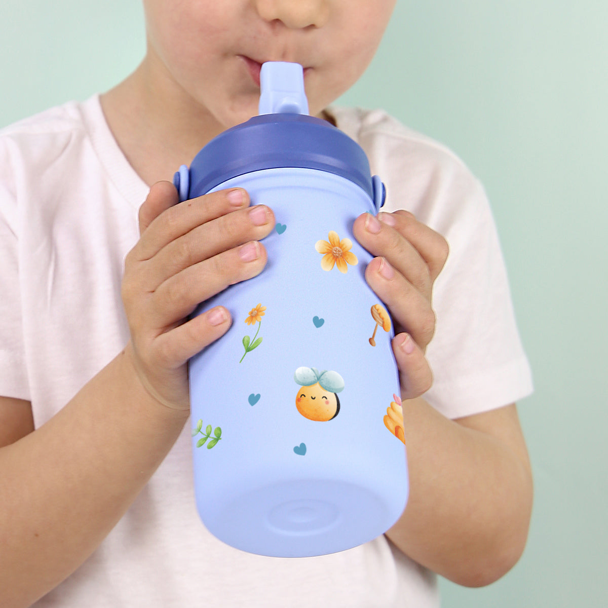 Botella infantil de acero inoxidable - Little Bugs