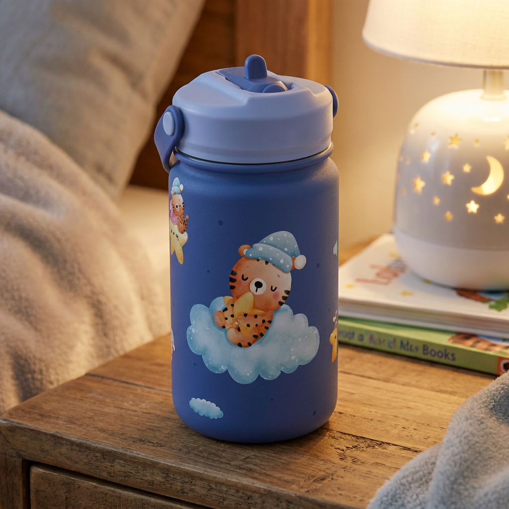Botella Térmica de Acero Inoxidable con Adaptador Infantil – Sweet Dreams | Aurea Kids