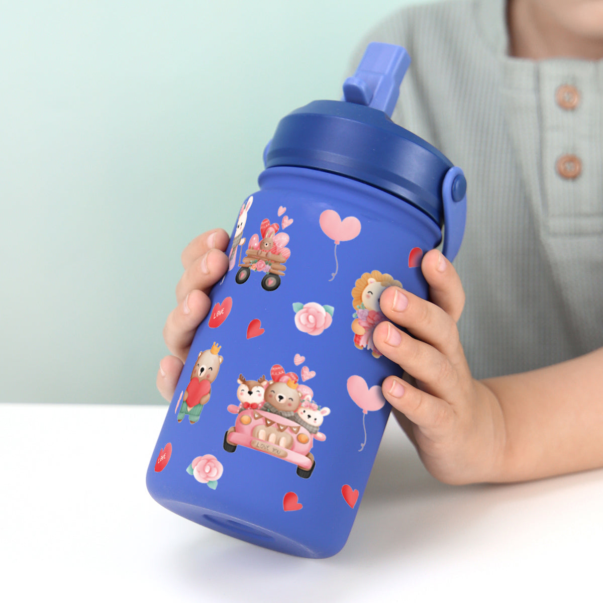 Botella infantil de acero inoxidable - Lovely Travellers