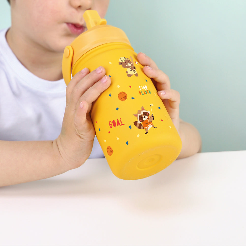 Botella infantil de acero inoxidable - Star Players