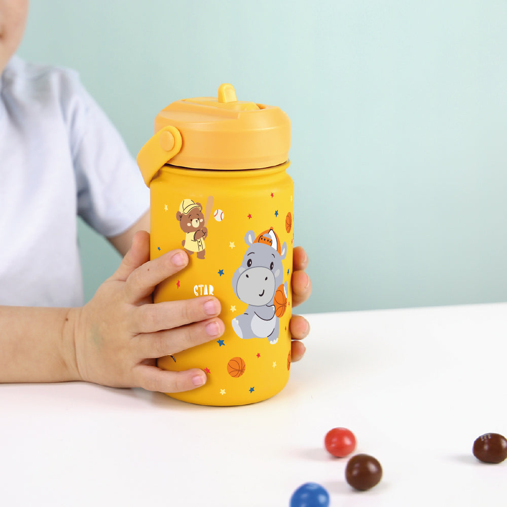 Botella infantil de acero inoxidable - Star Players