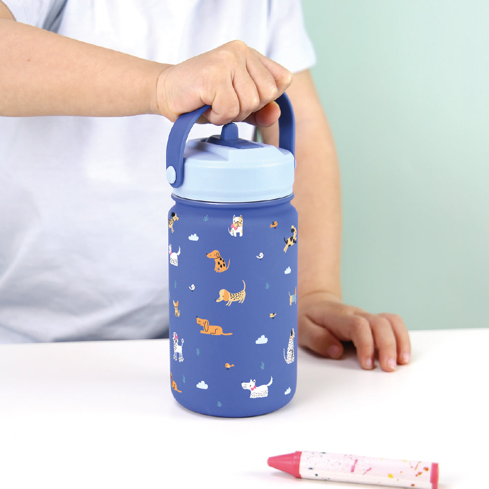 Botella infantil de acero inoxidable - Chic Paws