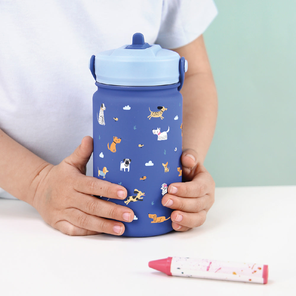 Botella infantil de acero inoxidable - Chic Paws