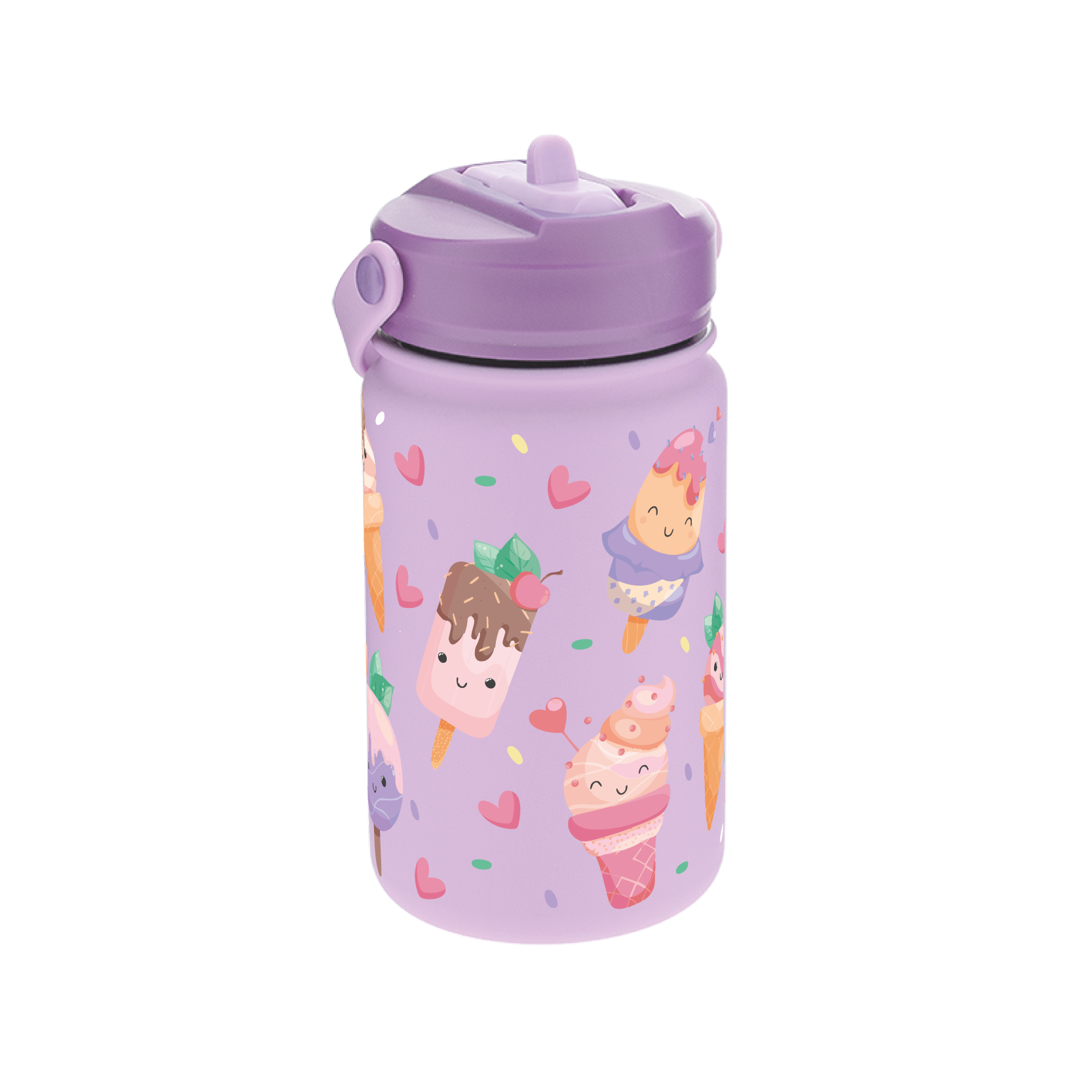 Botella Térmica de Acero Inoxidable con Adaptador Infantil – Yummy Summer | Aurea Kids