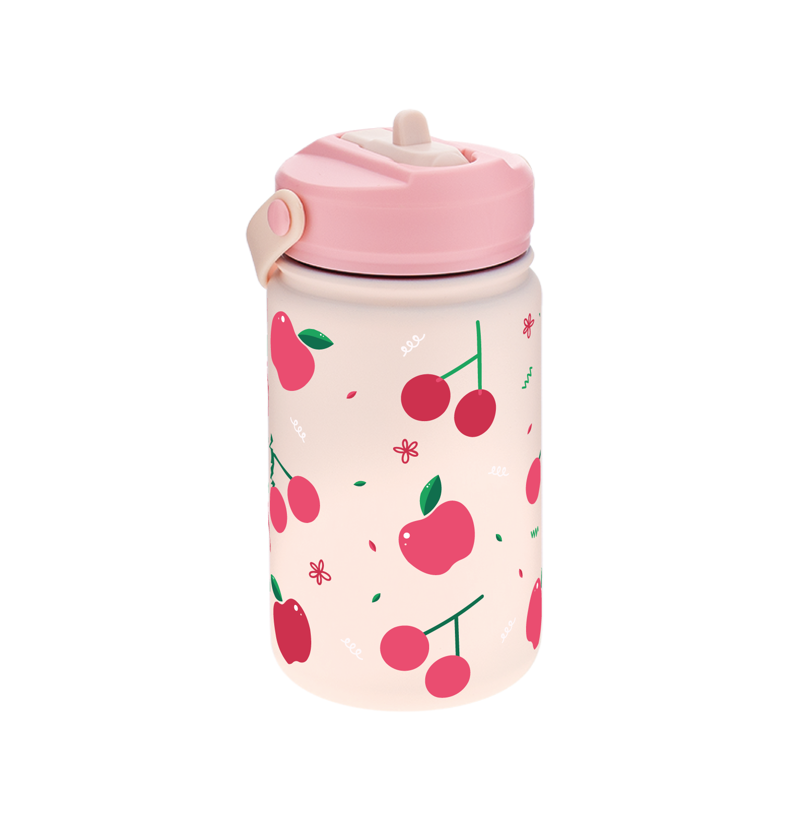Botella Térmica de Acero Inoxidable con Adaptador Infantil – Tutti Frutti | Aurea Kids