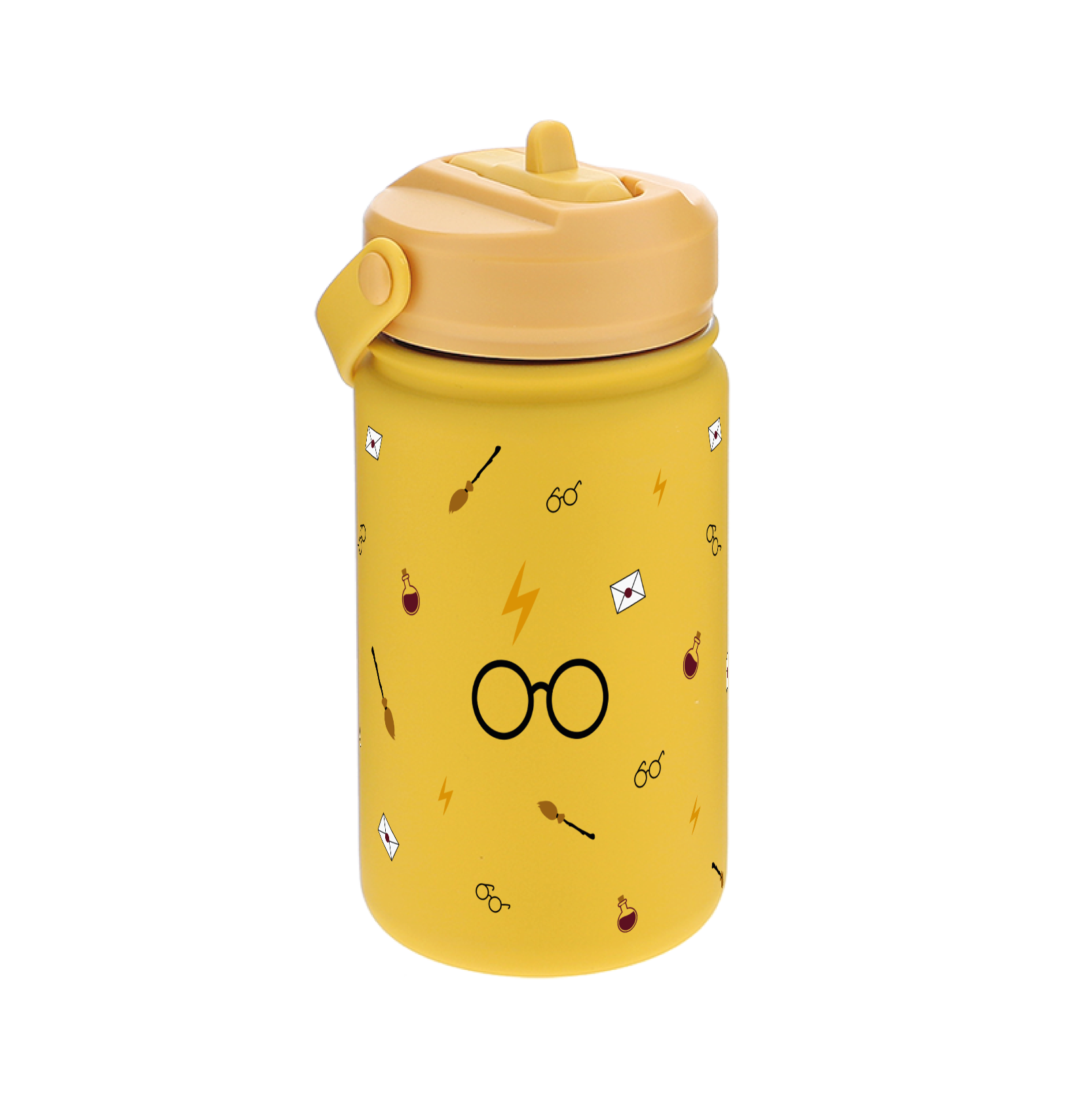 Botella Térmica de Acero Inoxidable con Adaptador Infantil – Wizard School | Aurea Kids