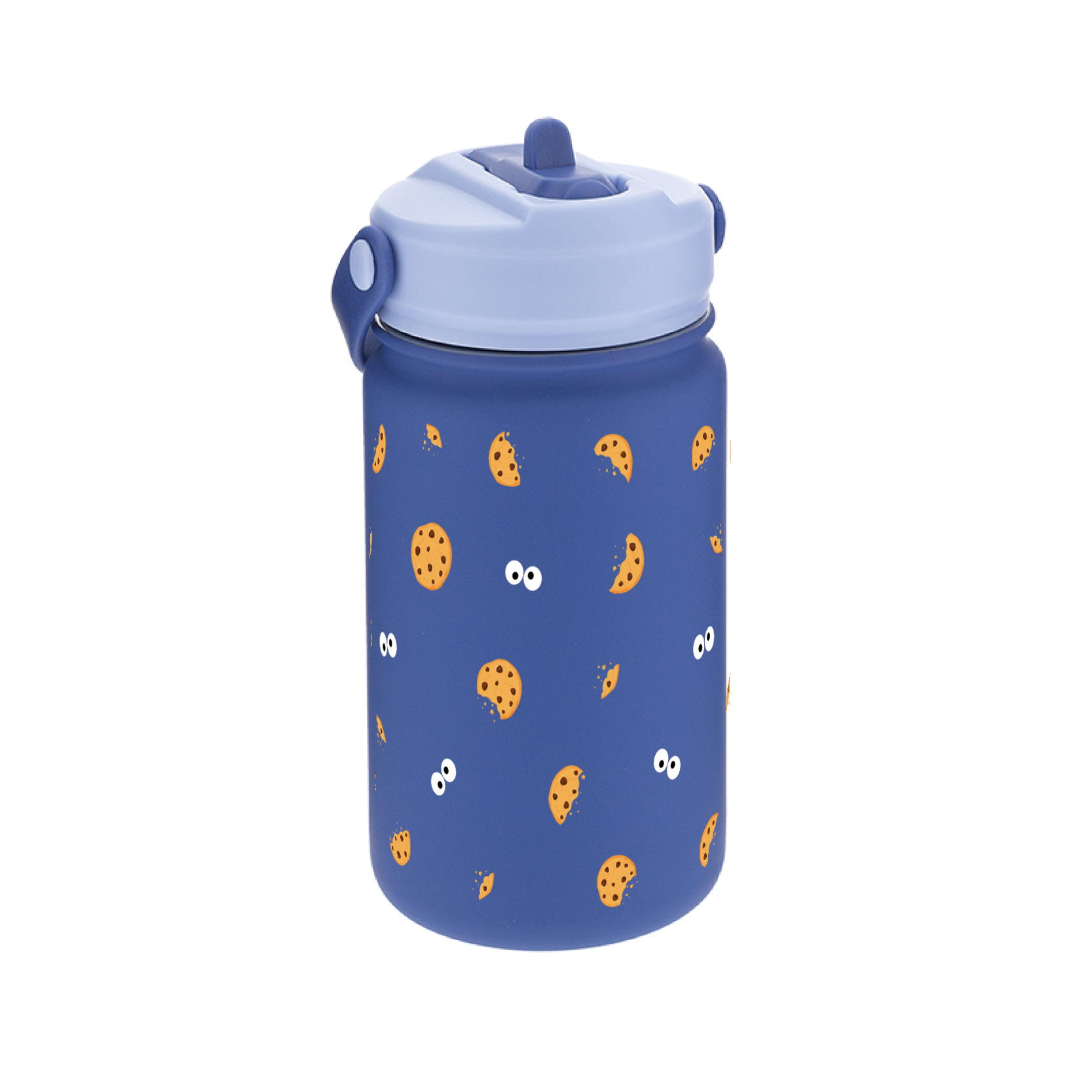 Botella Térmica de Acero Inoxidable con Adaptador Infantil – Cookie Beast | Aurea Kids