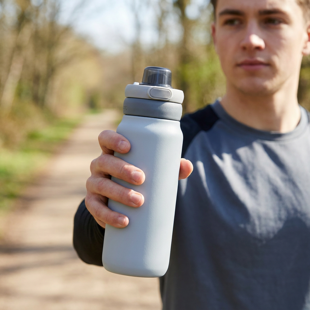 Botella Térmica de Acero Inoxidable Sport – Lisa | Aurea