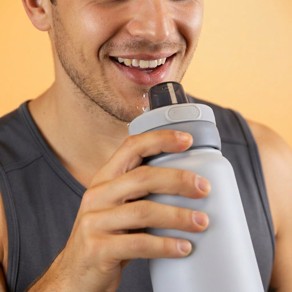 Botella Térmica de Acero Inoxidable Sport – Lisa | Aurea