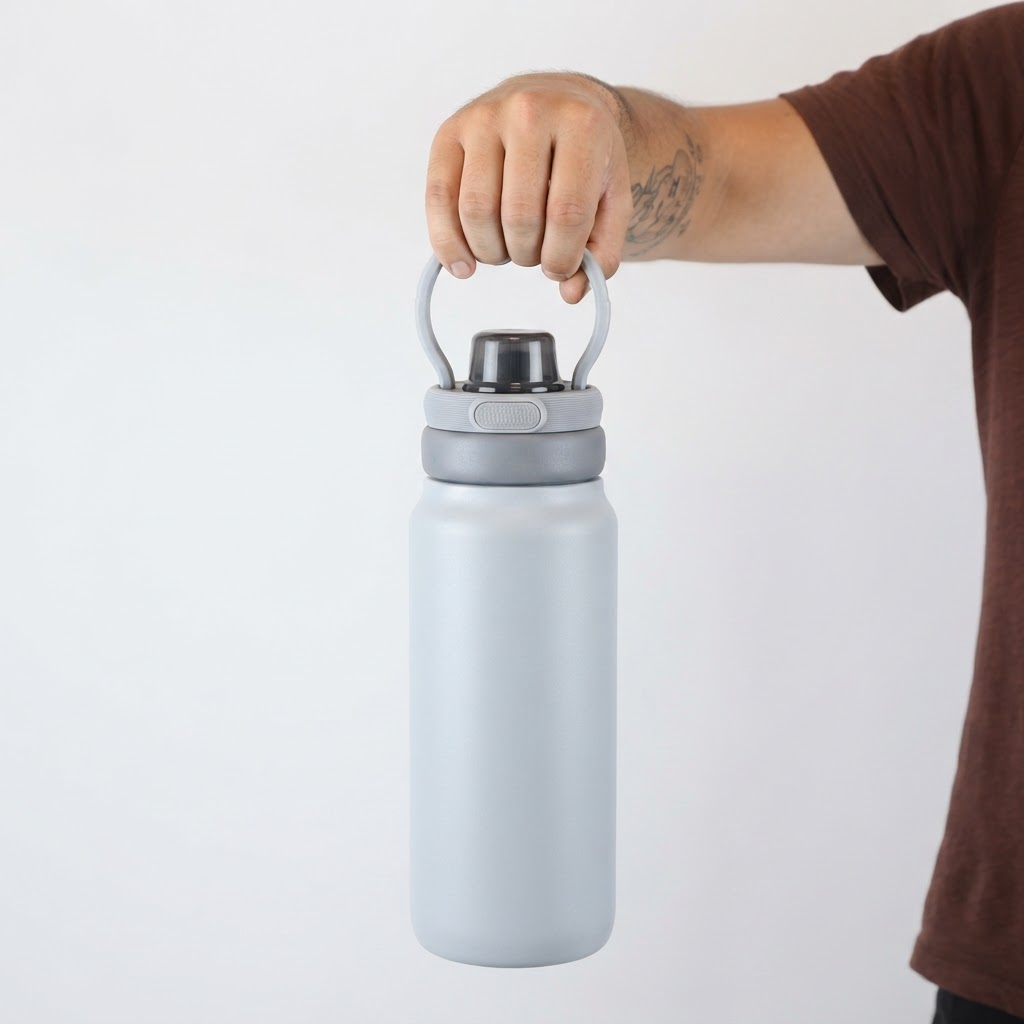 Botella Térmica de Acero Inoxidable Sport – Lisa | Aurea
