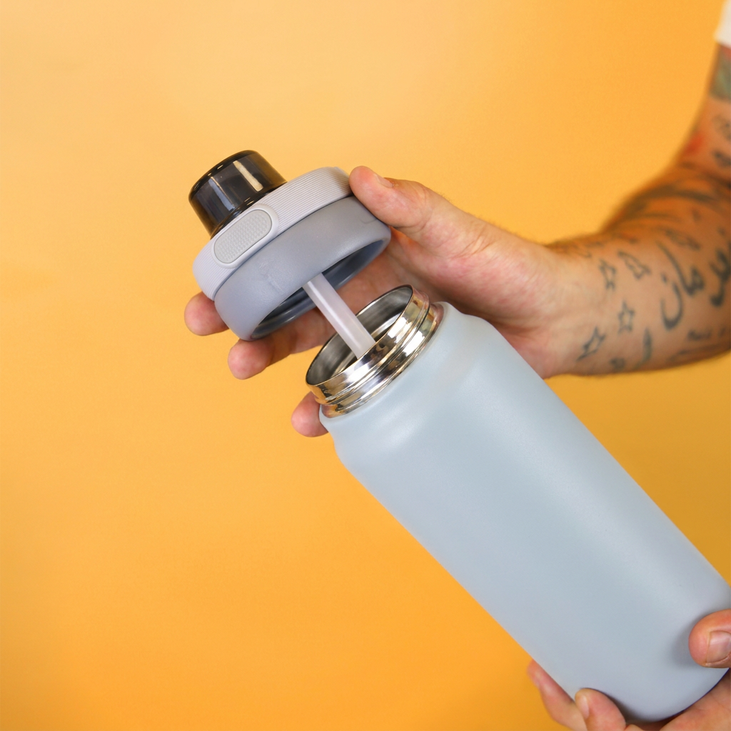Botella Térmica de Acero Inoxidable Sport – Lisa | Aurea