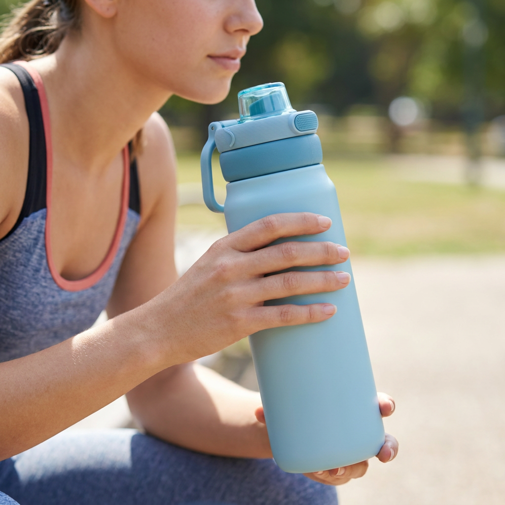 Botella Térmica de Acero Inoxidable Sport – Lisa | Aurea