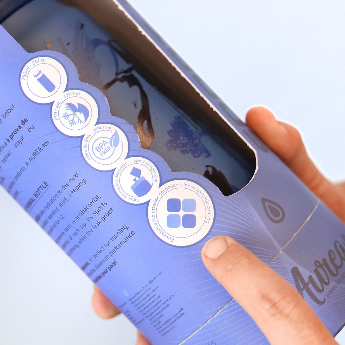 Botella Aurea Sport - Crossfit Zone