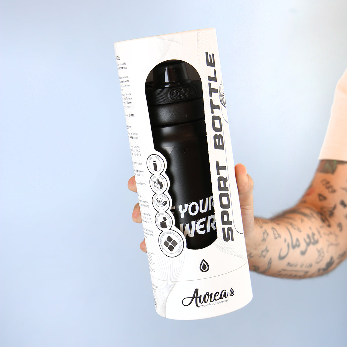 Botella Aurea Sport - Be Your Power