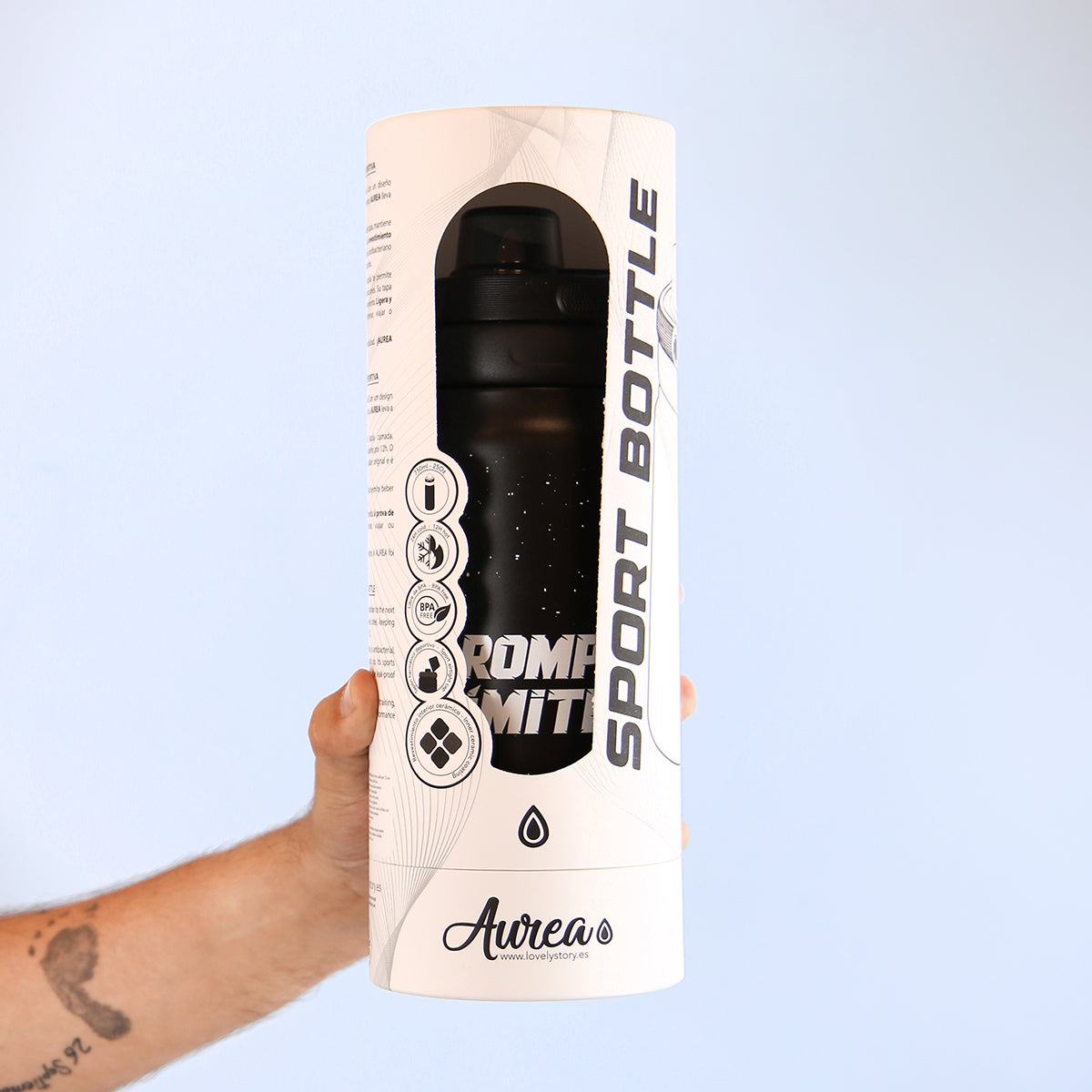 Botella Aurea Sport - Rompe Límites