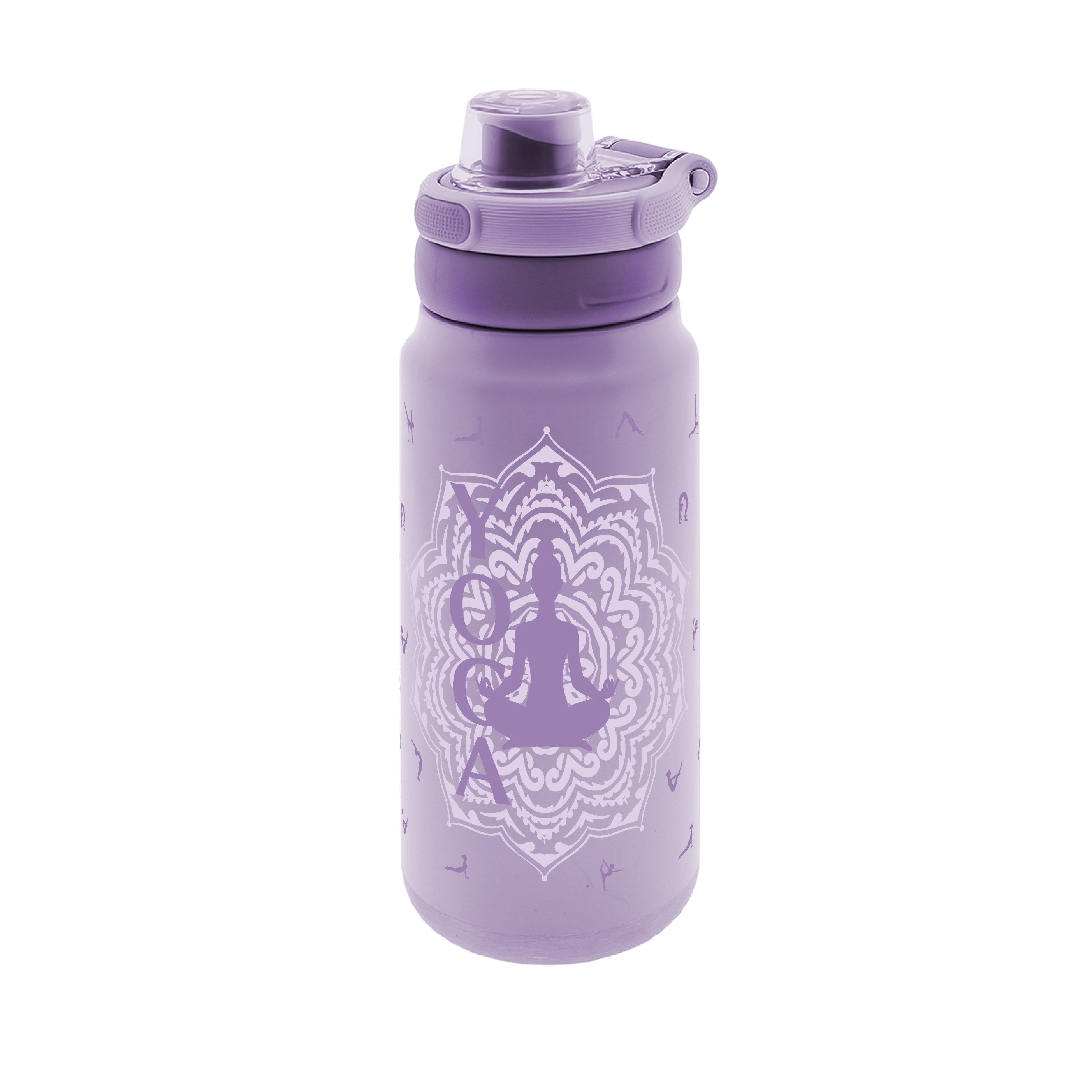 Botella Térmica de Acero Inoxidable Sport – Yoga Zone | Aurea