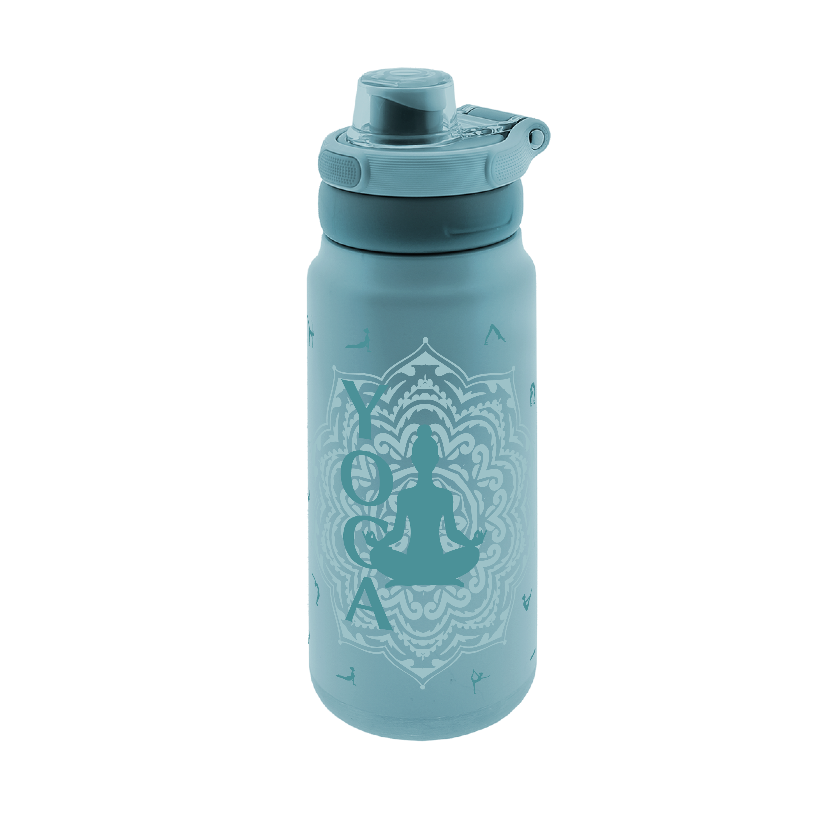 Botella Térmica de Acero Inoxidable Sport – Yoga Zone | Aurea