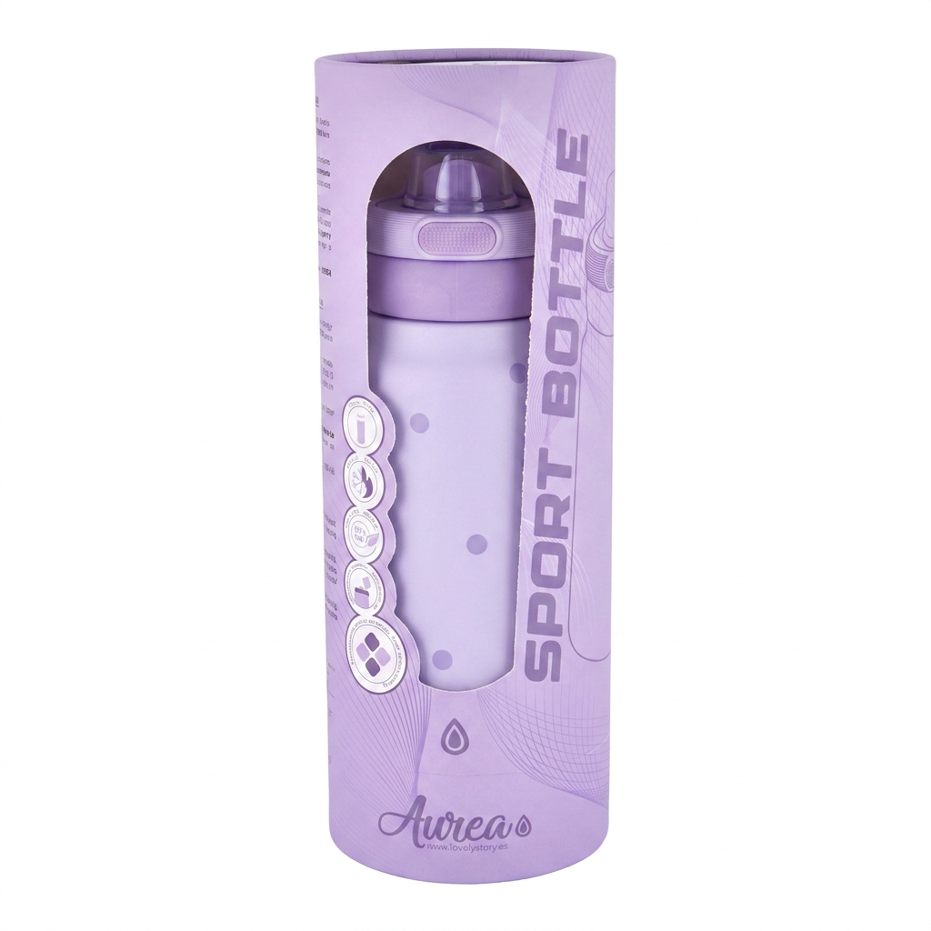 Botella Térmica de Acero Inoxidable Sport – Pastel Dots | Aurea