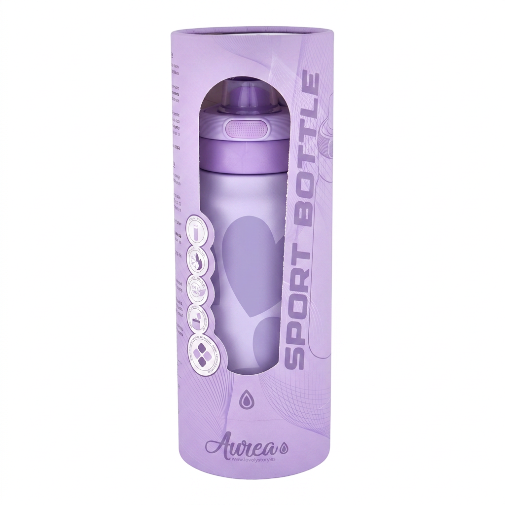 Botella Térmica de Acero Inoxidable Sport – Sweet Love | Aurea