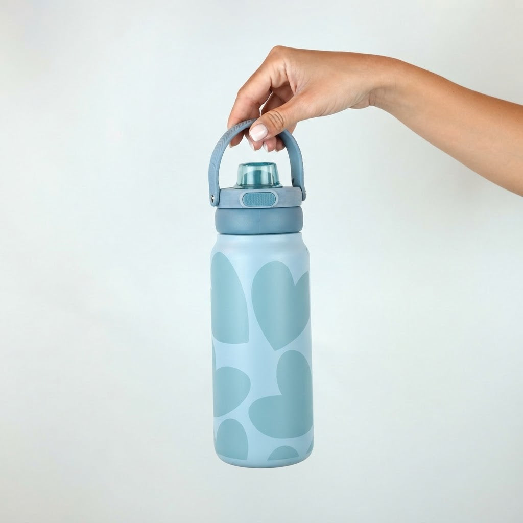Botella Térmica de Acero Inoxidable Sport – Sweet Love | Aurea