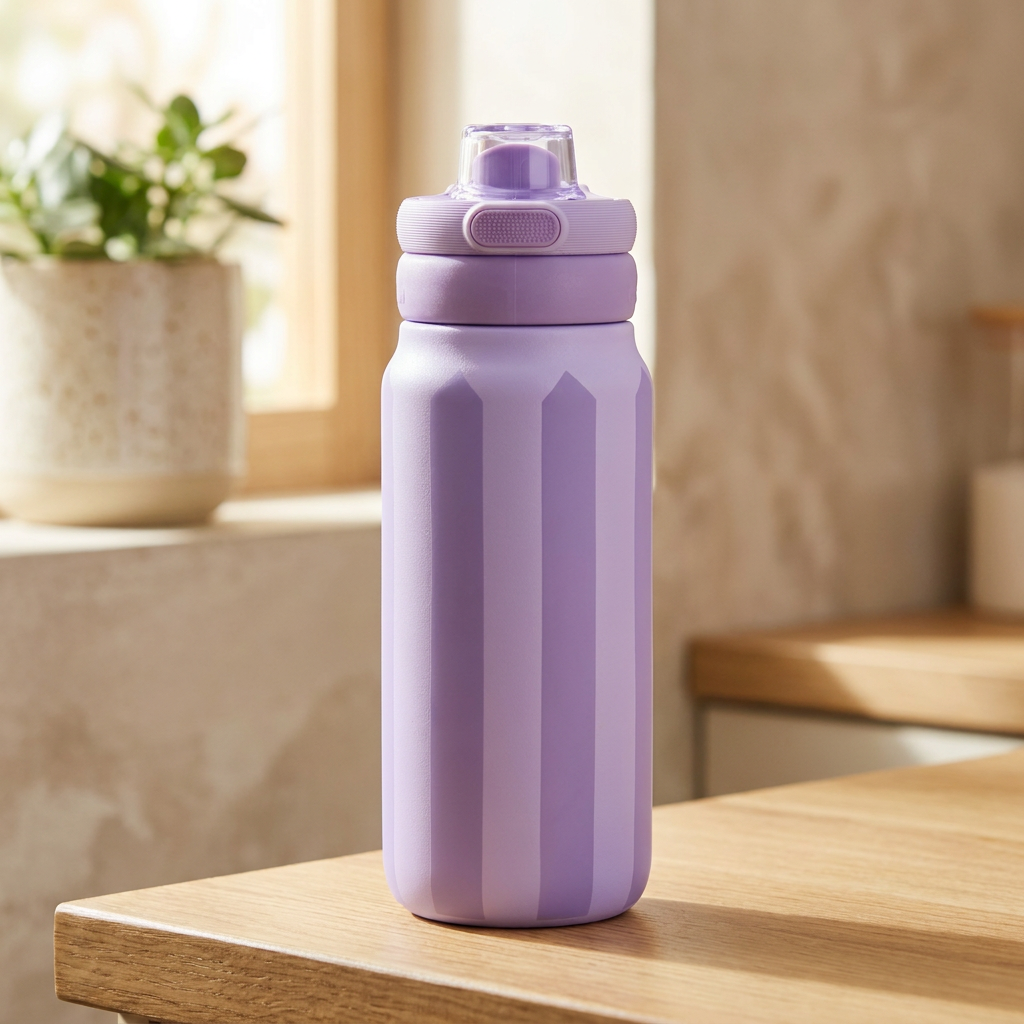 Botella Térmica de Acero Inoxidable Sport – Candy Lines | Aurea