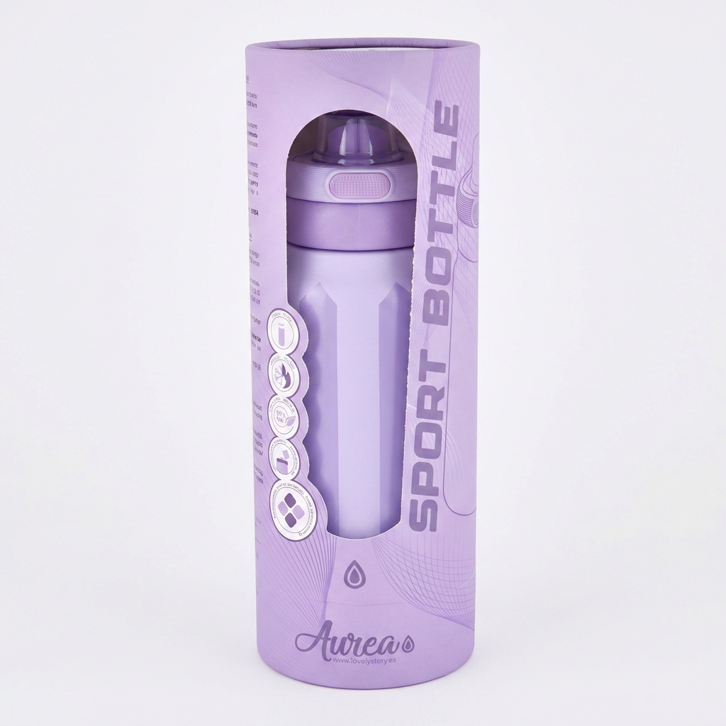 Botella Térmica de Acero Inoxidable Sport – Candy Lines | Aurea