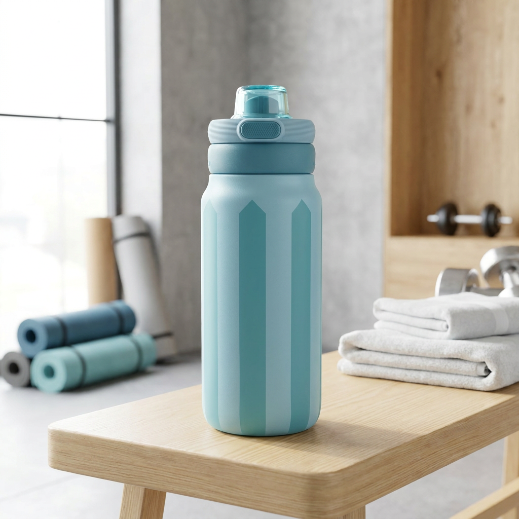 Botella Térmica de Acero Inoxidable Sport – Candy Lines | Aurea