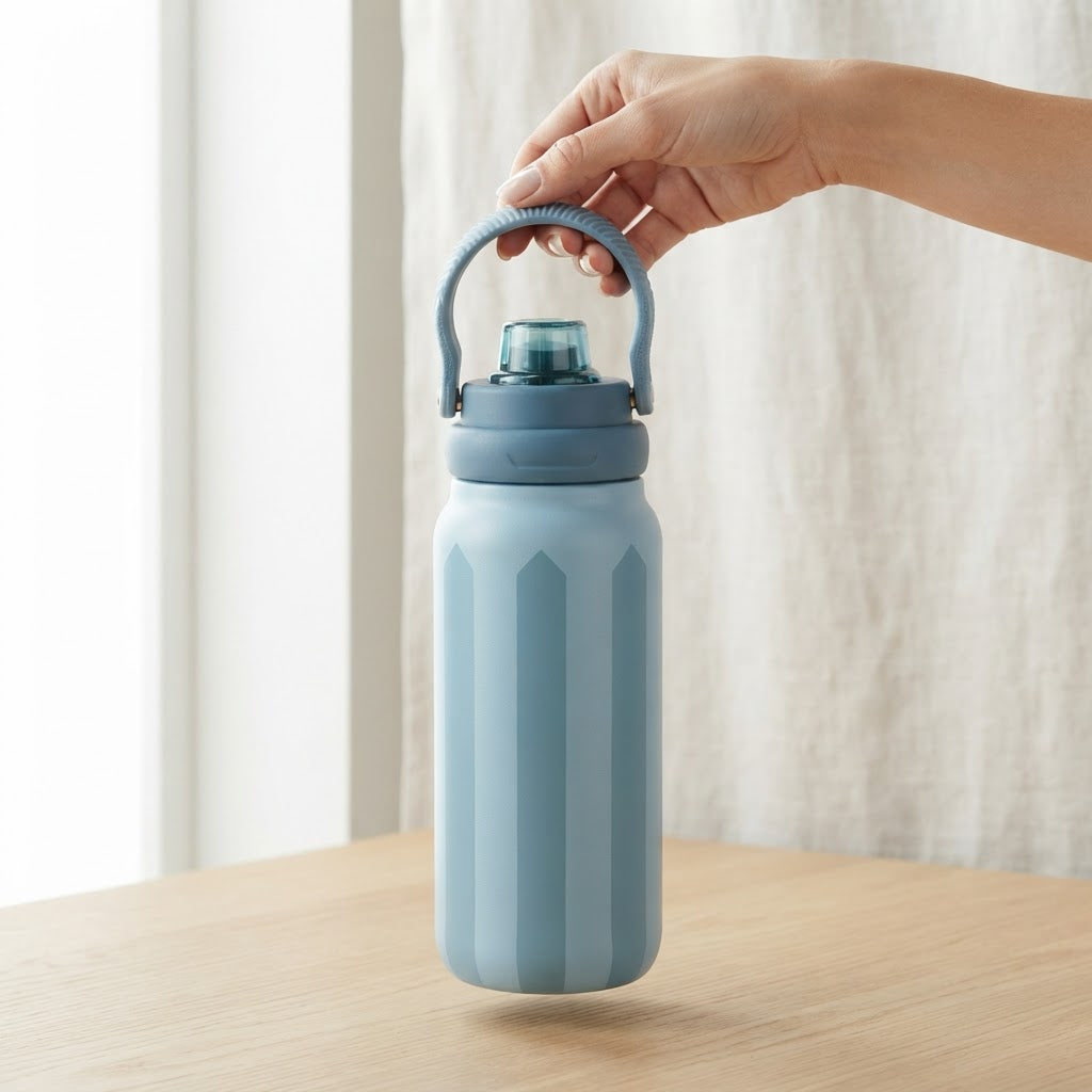 Botella Térmica de Acero Inoxidable Sport – Candy Lines | Aurea