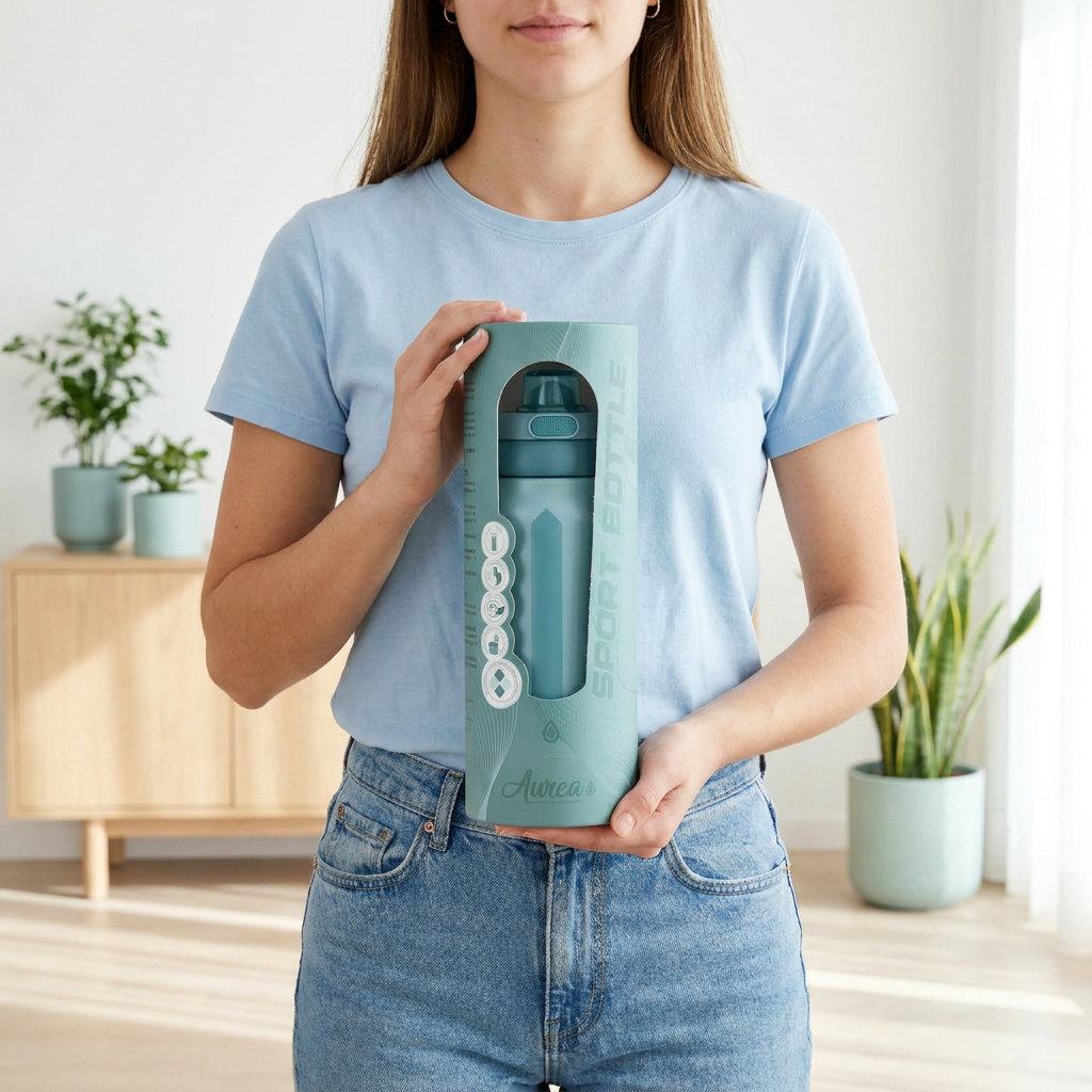 Botella Térmica de Acero Inoxidable Sport – Candy Lines | Aurea