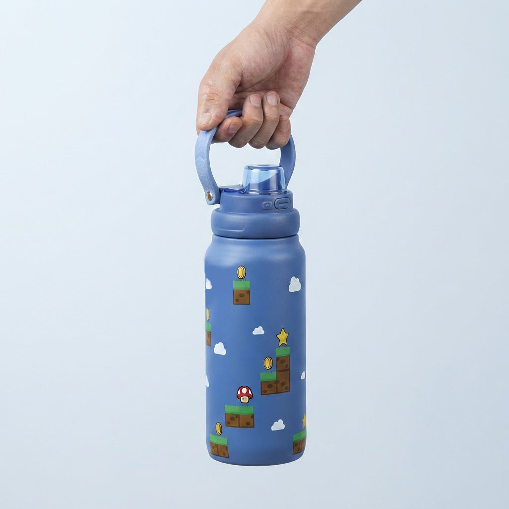 Botella Térmica de Acero Inoxidable Sport – Level Boss | Aurea