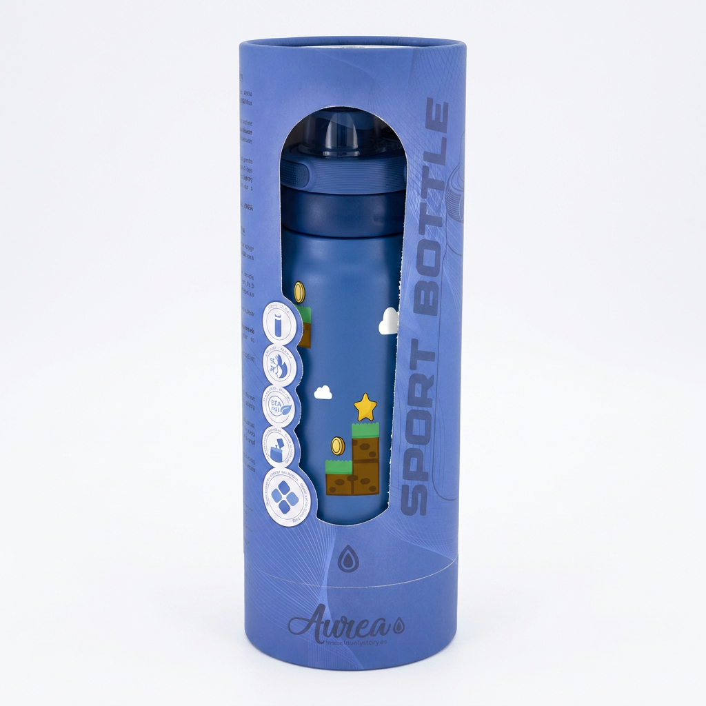 Botella Térmica de Acero Inoxidable Sport – Level Boss | Aurea