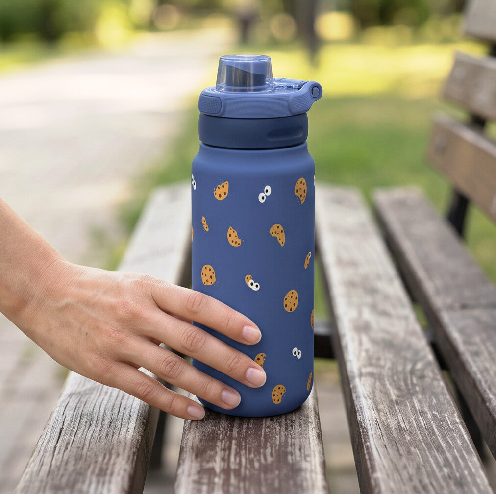 Botella Térmica de Acero Inoxidable Sport – Cookie Beast | Aurea